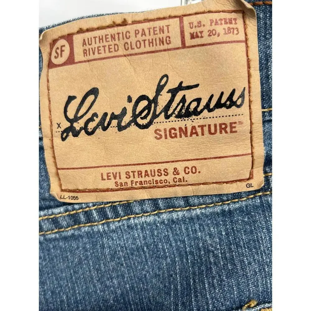 Levi's Signature Boot‎ Cut Jeans Denim Blue Classic Fit Size 31 Waist